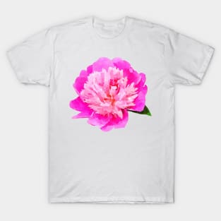 Bright pink peony T-Shirt